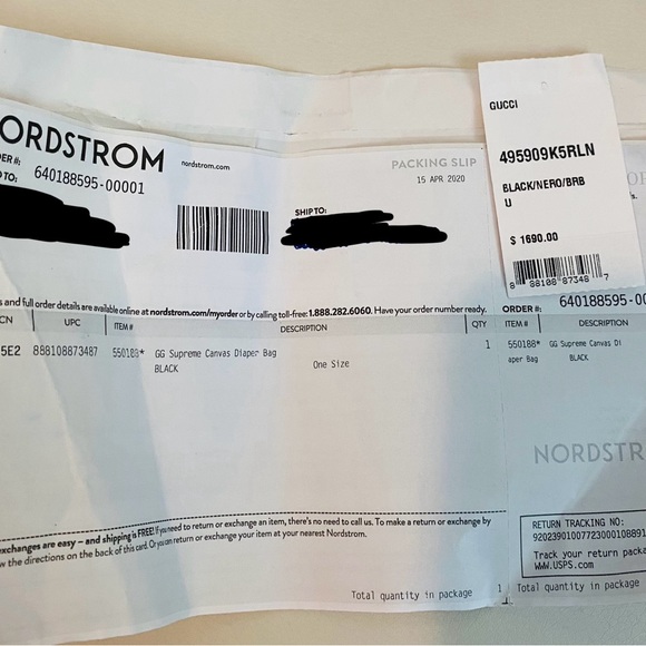 GUCCI GG SUPREME Black Diaper Bag - Picture 10 of 11